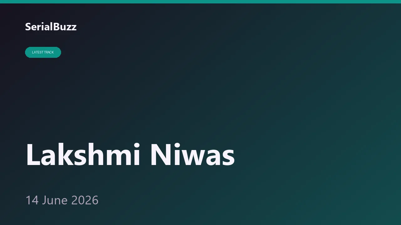 Lakshmi Niwas: Pyaar, Tyaag Aur Ek Ghar Ka Sapna
